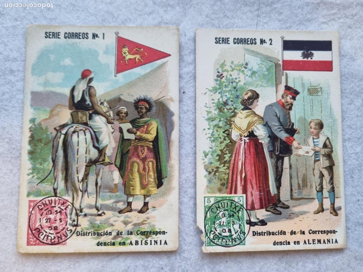 Colecionismo Cromos antigos: CROMO PUBLICIDAD GENARO FERNANDEZ CHOCOLATES A CORU&Ntilde;A