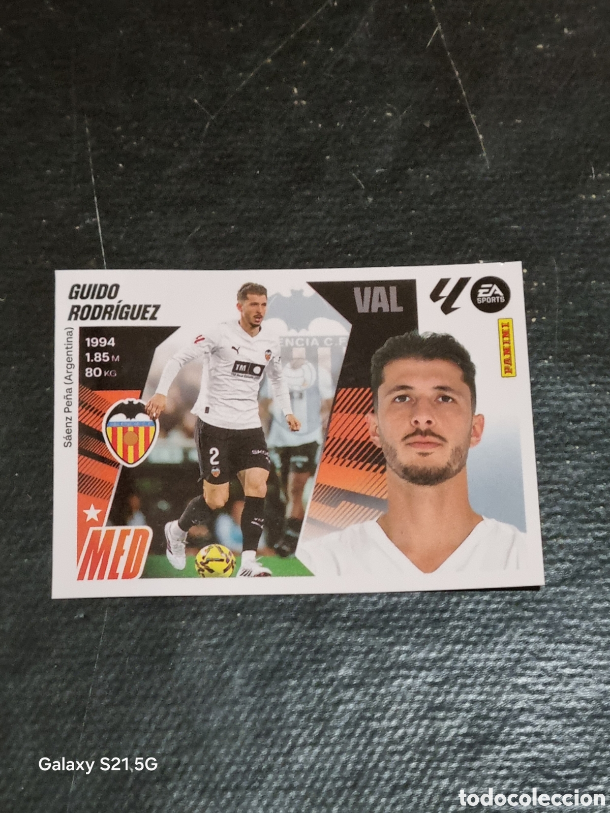 Coleccionismo Cromos antiguos: 35 - GUIDO RODR&Iacute;GUEZ, VALENCIA MERCADO DE INVIERNO LIGA ESTE 2025 2026