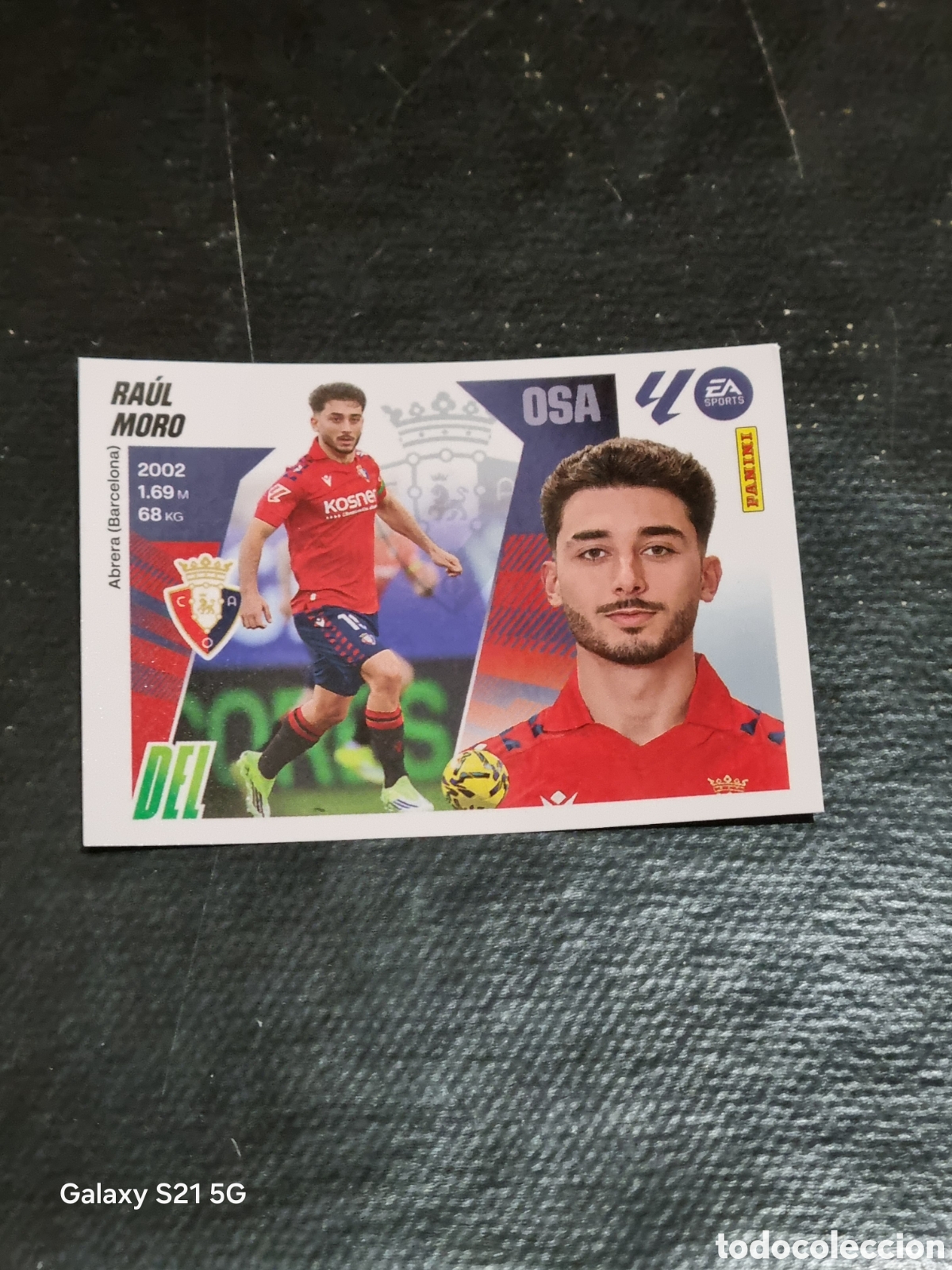 Coleccionismo Cromos antiguos: 25 - RAUL MORO, OSASUNA MERCADO DE INVIERNO LIGA ESTE 2025 2026