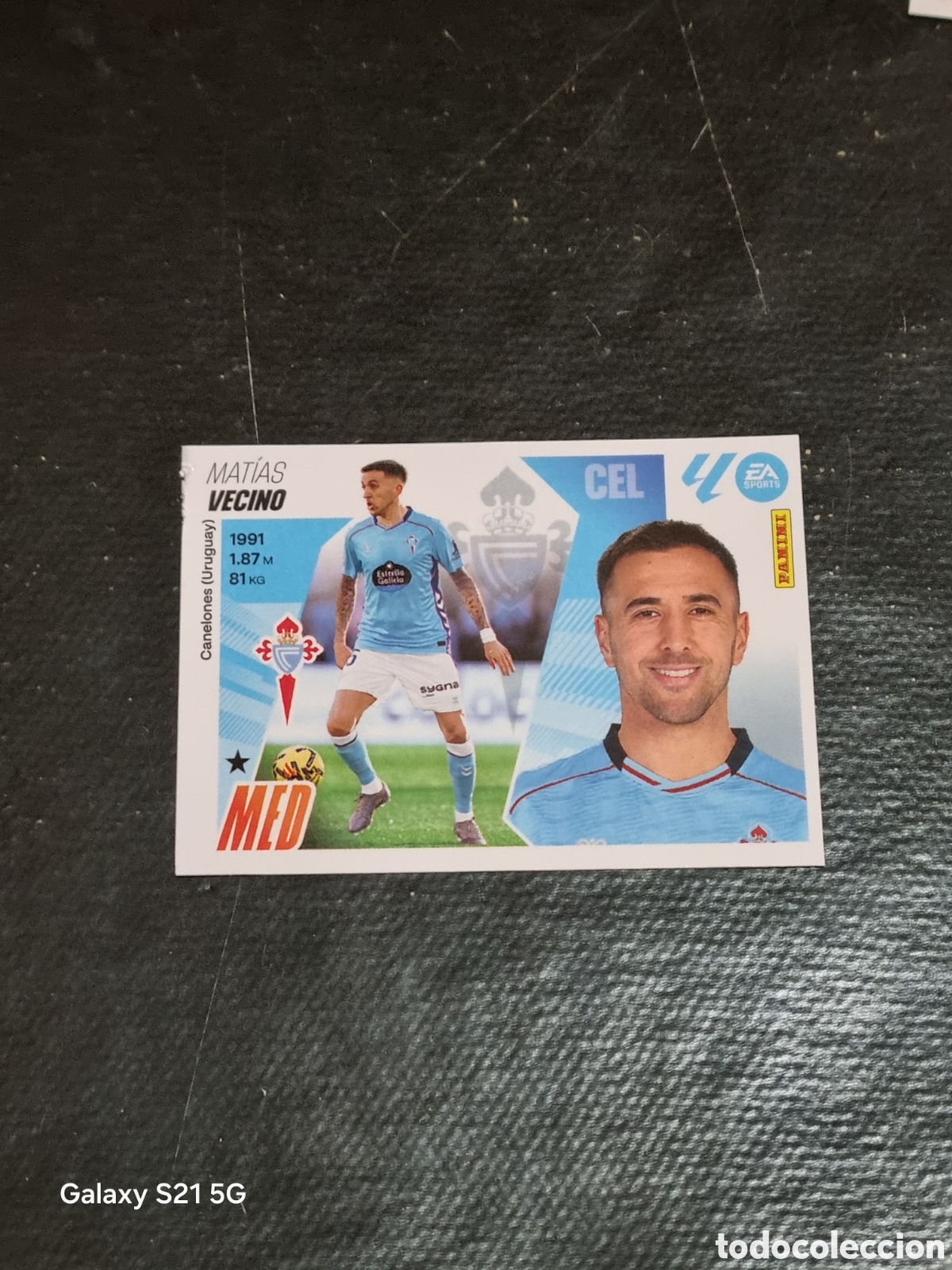 Coleccionismo Cromos antiguos: 10 - VECINO , CELTA MERCADO DE INVIERNO LIGA ESTE 2025 2026