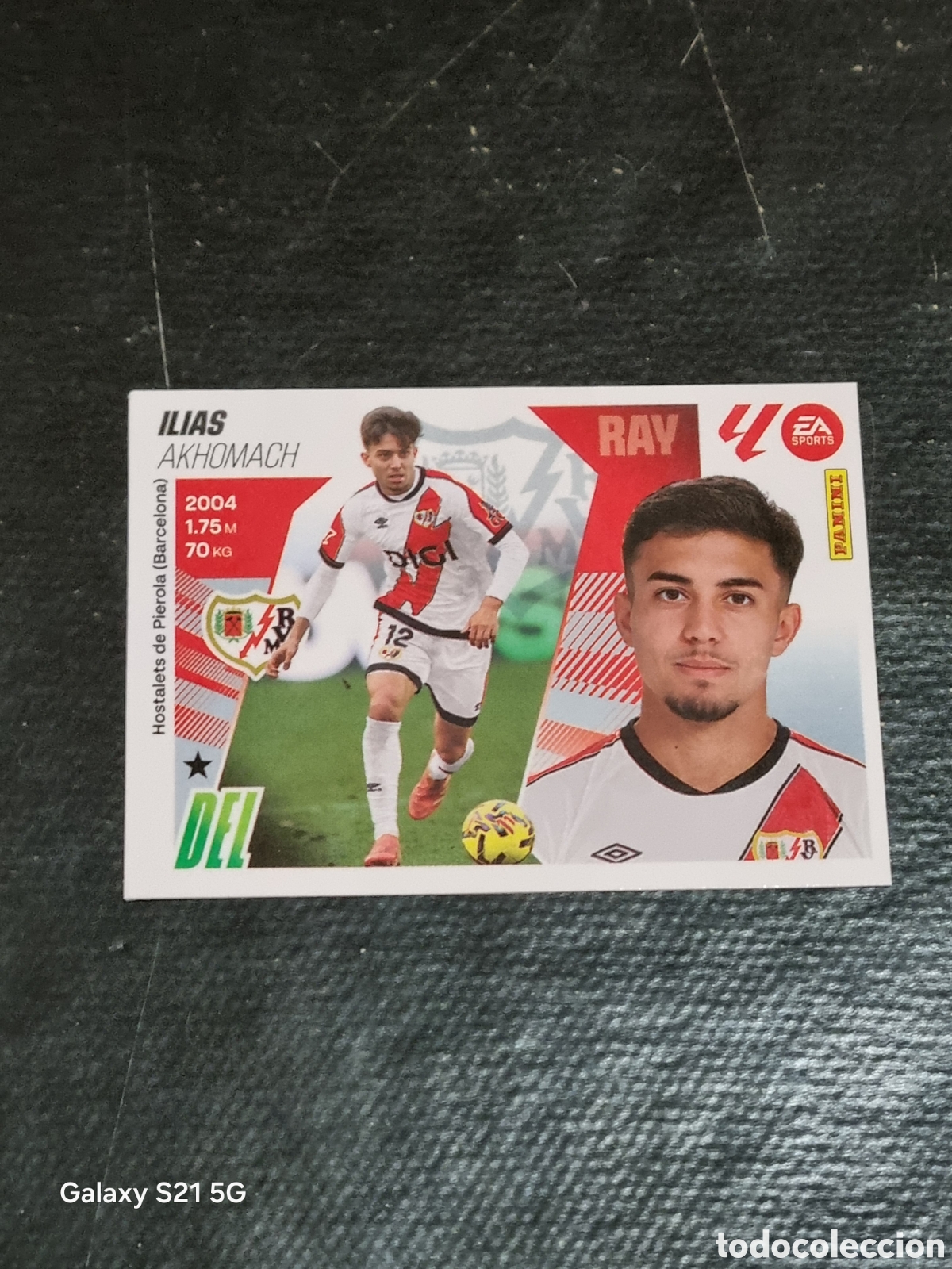 Coleccionismo Cromos antiguos: 30 - ILIAS, RAYO VALLECANO MERCADO DE INVIERNO LIGA ESTE 2025 2026