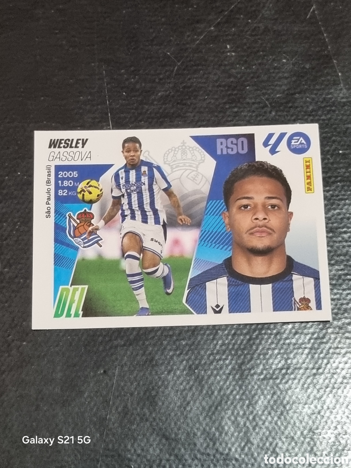 Coleccionismo Cromos antiguos: 32 - WESLEY , REAL SOCIEDAD MERCADO DE INVIERNO LIGA ESTE 2025 2026