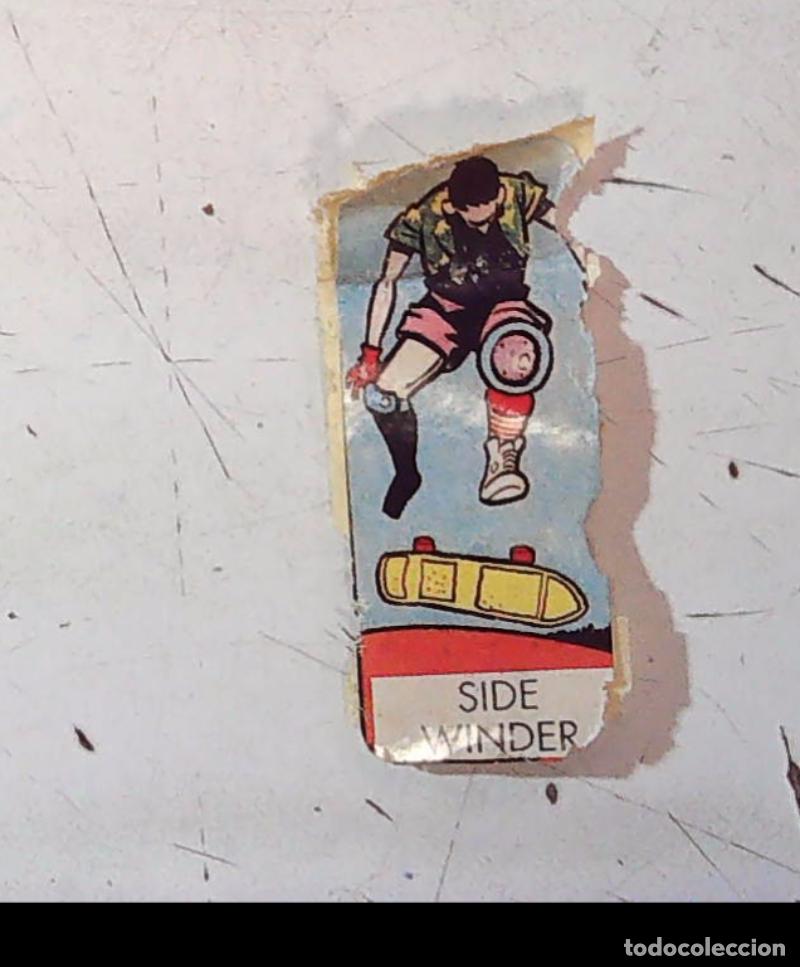 Coleccionismo Cromos antiguos: Cromo CHICLE SIDE WINDER