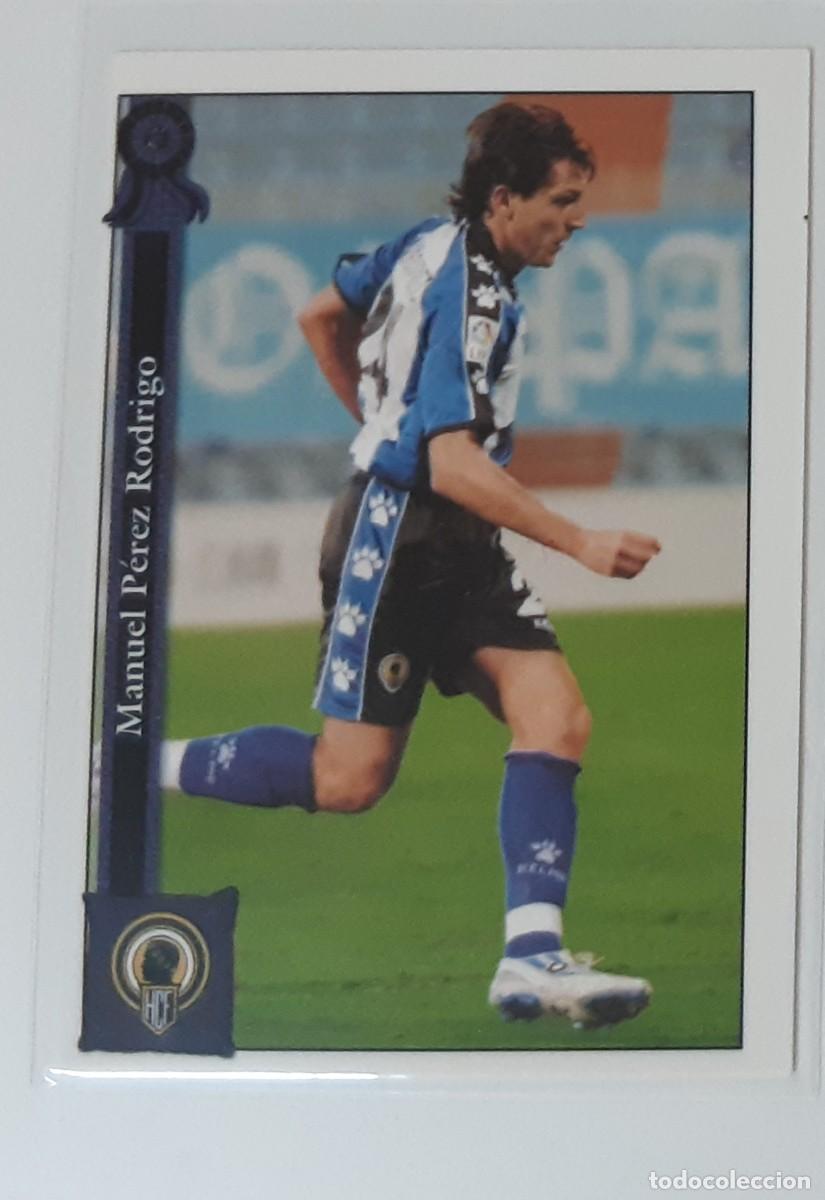 Coleccionismo Cromos antiguos: Mundicromo las fichas de la liga 05 06 manolo P&eacute;rez hercules 1016