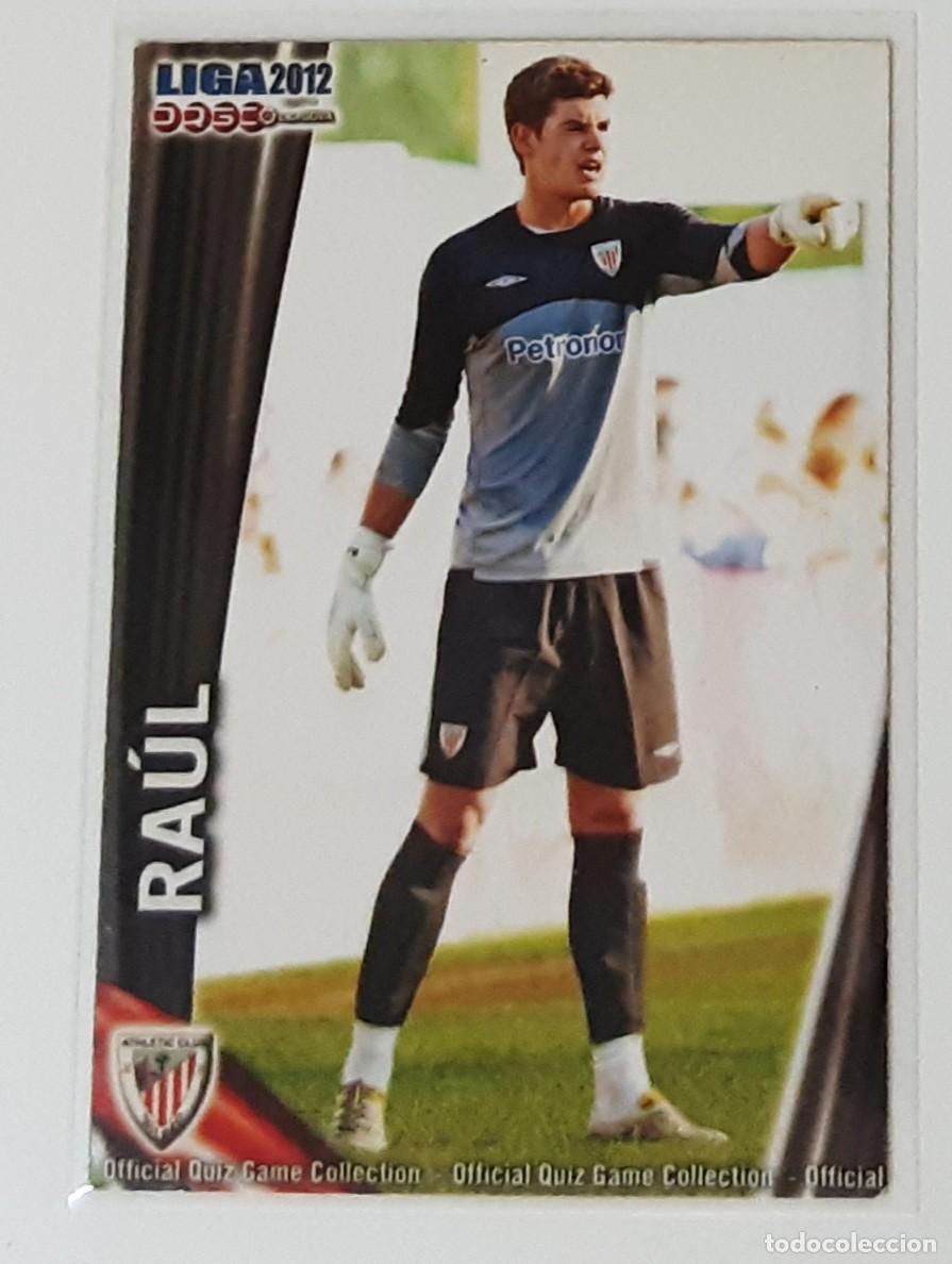 Colecionismo Cromos antigos: Mundicromo las fichas de la liga 11 12 raul atletic Bilbao 140