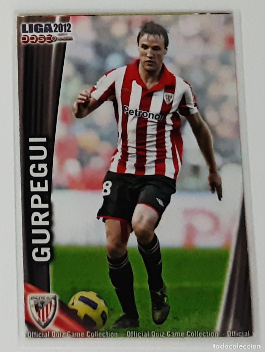 Collectable Antique Stickers: Mundicromo las fichas de la liga 11 12 gurpegui atletic Bilbao 148