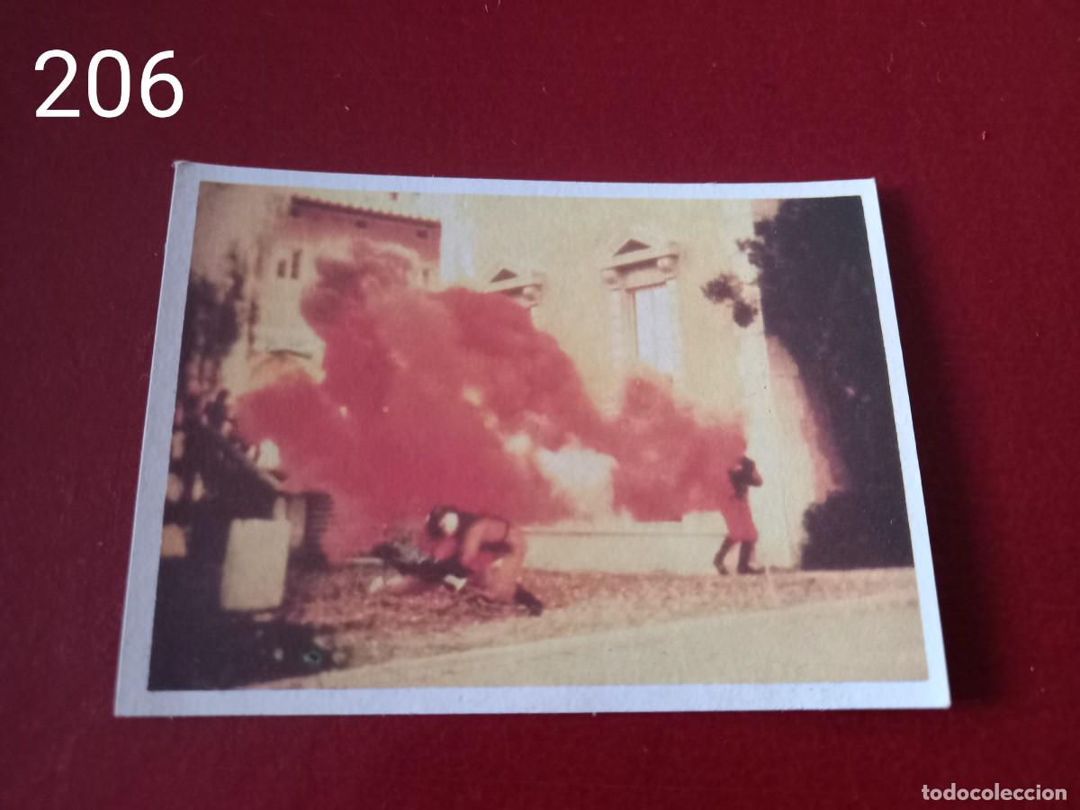 Coleccionismo Cromos antiguos: Cromo n.206 V los visitantes 1984 sin pegar
