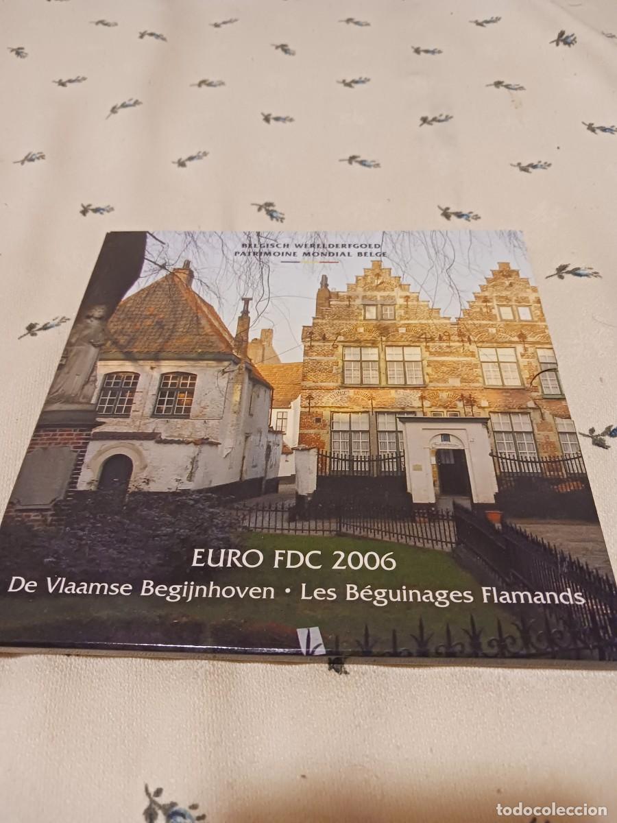 Collectionnisme Cartes &agrave; collectionner anciennes: Cartera B&eacute;lgica a&ntilde;o 2006 1 c&eacute;ntimo a 2 euros &euro; m&aacute;s medalla