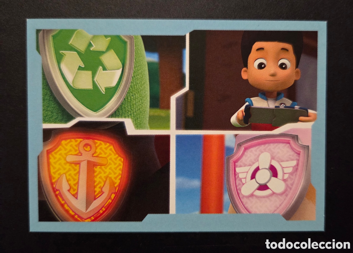 Collectable Antique Stickers: CROMO N&deg; 112 PATRULLA CANINA PAW PATROL 2015 PANINI