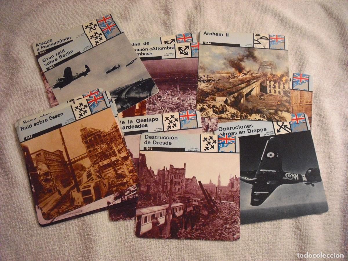 Coleccionismo Cromos antiguos: CROMO / FICHA MATEO , LOTE DE 32 , GUERRA EN EL AIRE INGLATERRA,2&ordf; GUERRA MUNDIAL . SAPE
