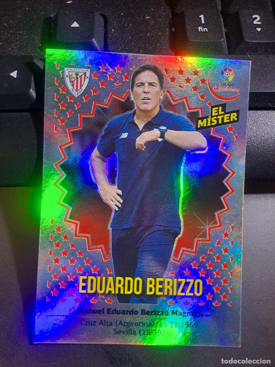 Coleccionismo Cromos antiguos: CROMO EDUARDO BERIZZO 4 ENTRENADOR ATHLETIC CLUB BILBAO LIGA 2018 2019 18 19 ESTE PANINI NUNCA PEGAD