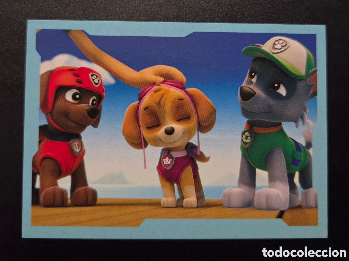 Coleccionismo Cromos antiguos: CROMO N&deg; 136 PATRULLA CANINA PAW PATROL 2015 PANINI