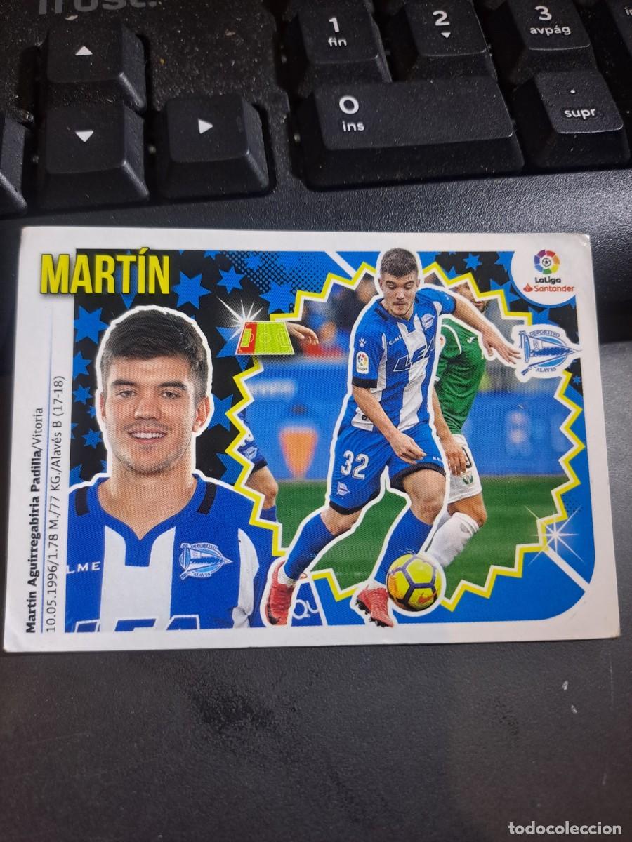 Sammeln alte Sammelbilder: CROMO MARTIN 3 A 3A ALAVES LIGA 2018 2019 18 19 ESTE PANINI NUNCA PEGADO