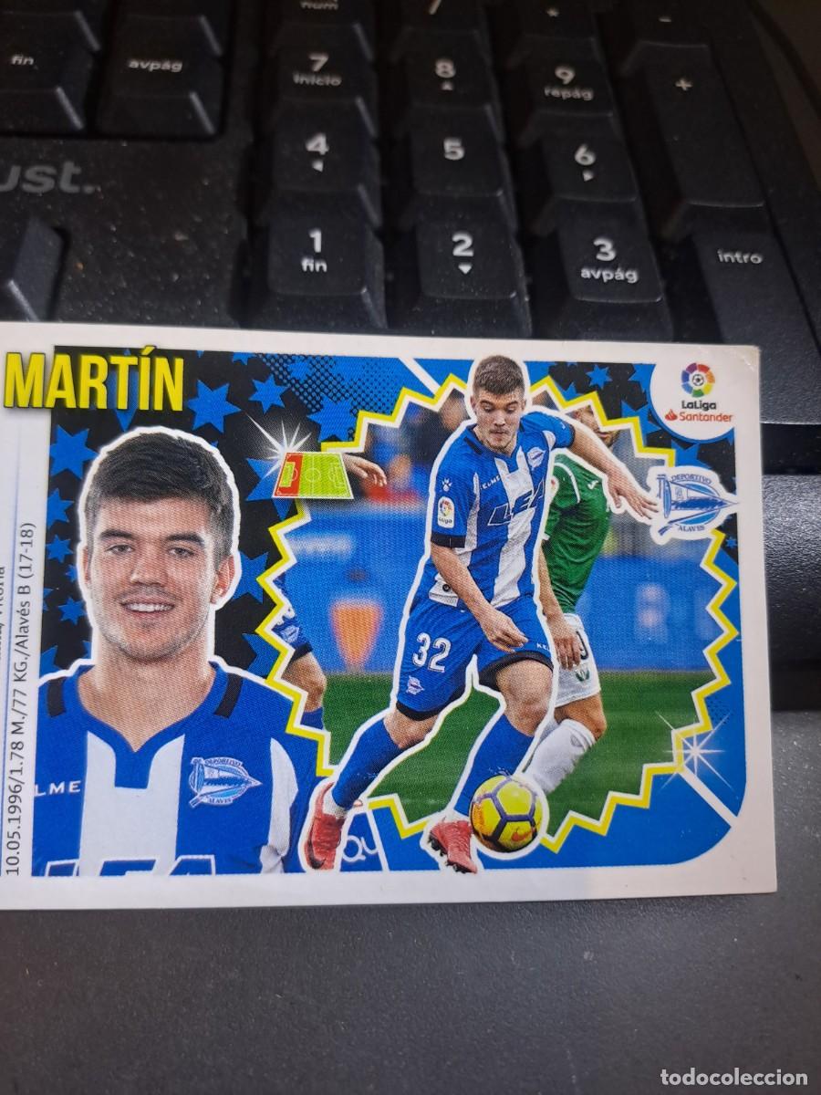 Sammeln alte Sammelbilder: CROMO MARTIN 3 A 3A ALAVES LIGA 2018 2019 18 19 ESTE PANINI NUNCA PEGADO