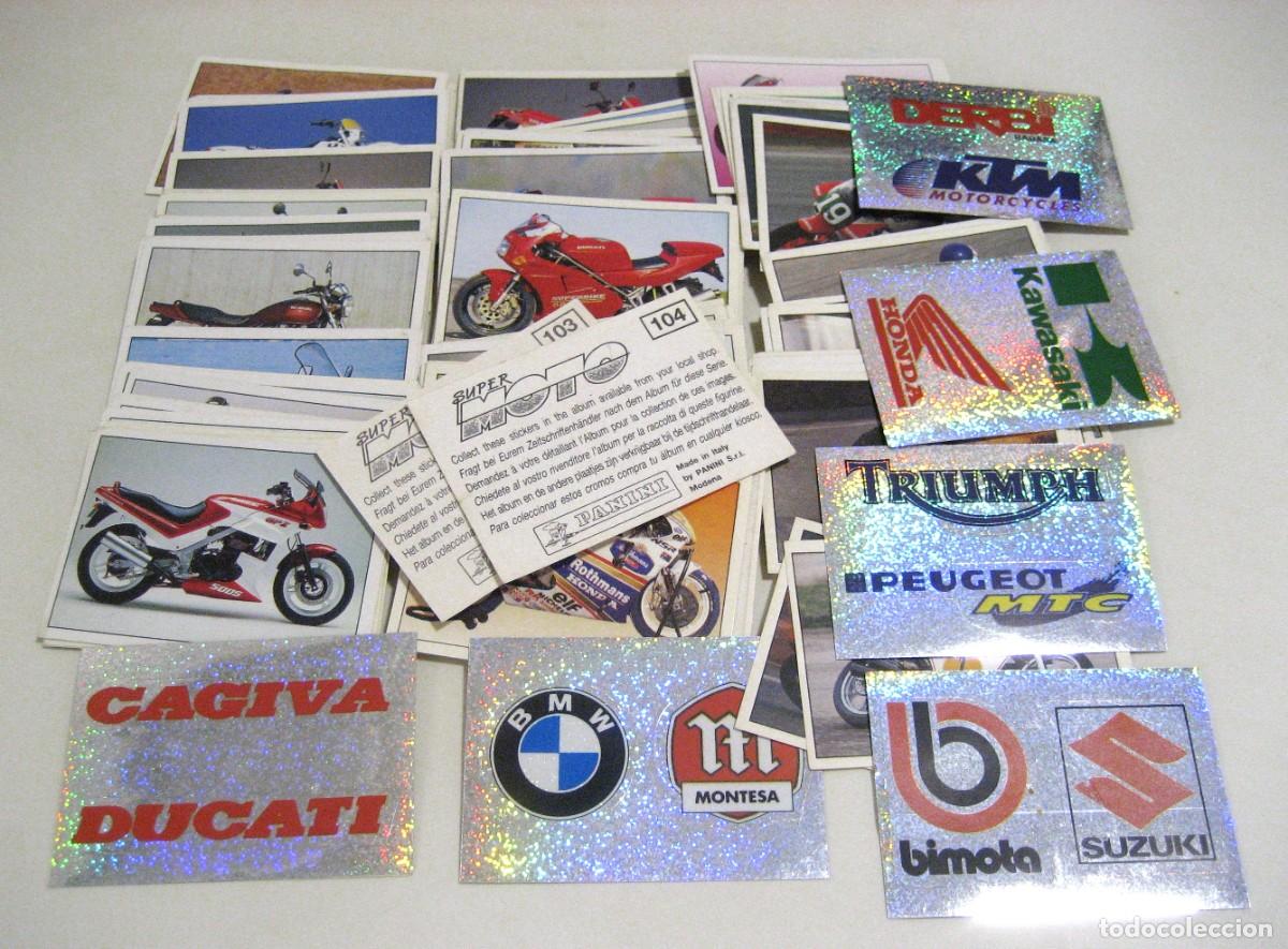 Coleccionismo Cromos antiguos: LOTE DE 175 CROMOS SUPER MOTO. PANINI, 199?