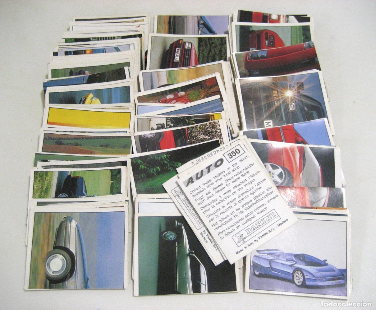 Coleccionismo Cromos antiguos: LOTE DE 359 CROMOS AUTO. PANINI, 199?