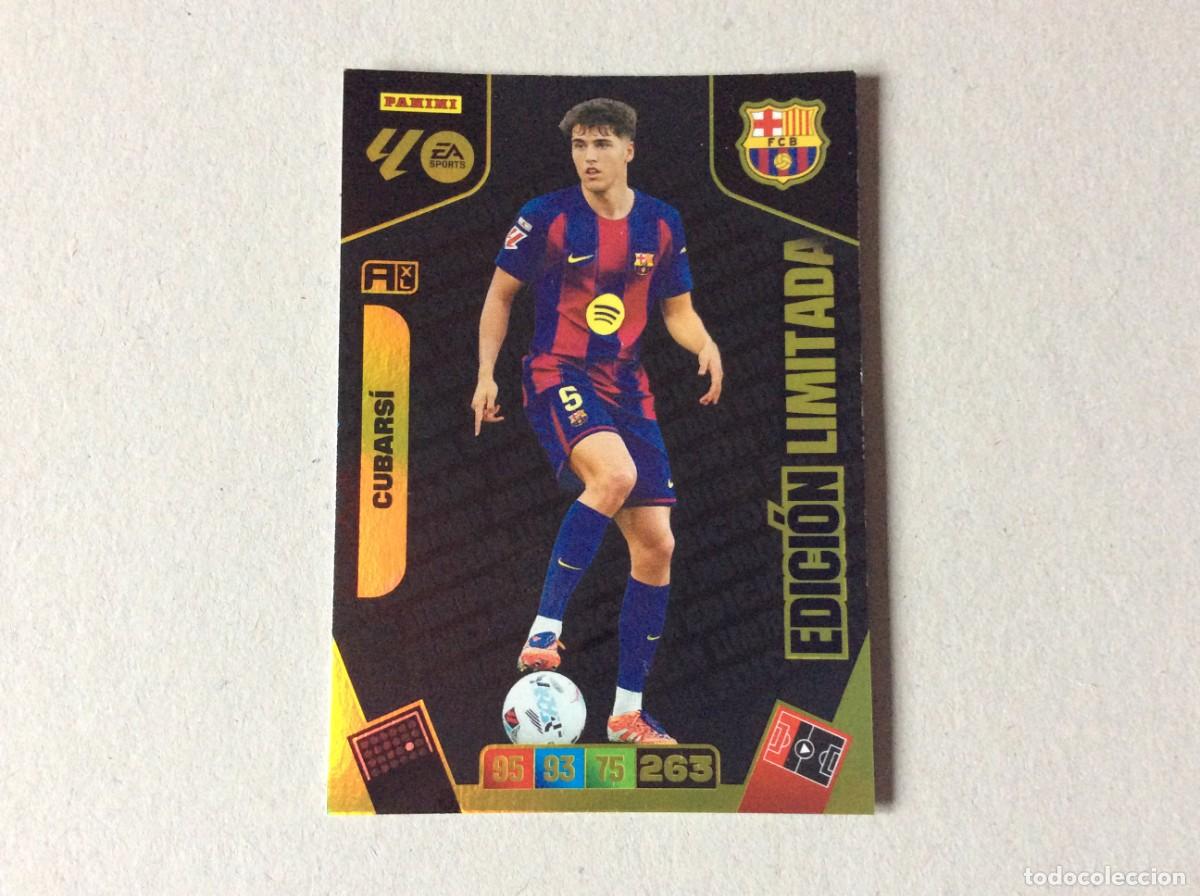 Coleccionismo Cromos antiguos: ADRENALYN 2025-2026 EDICI&Oacute;N LIMITADA -BARCELONA CUBARSI 25/26 ADRENALYN