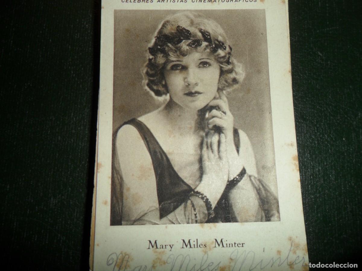 Collezionismo Figurine antiche: CHOCOLATE JUNCOSA CELEBRES ARTISTAS CINEMATOGRAFICOS MARY MILES MINTER