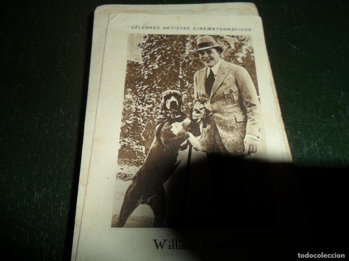 Collezionismo Figurine antiche: ASTRA CELEBRES ARTISTAS CINEMATOGRAFICOS WILLIAMS FARNUM