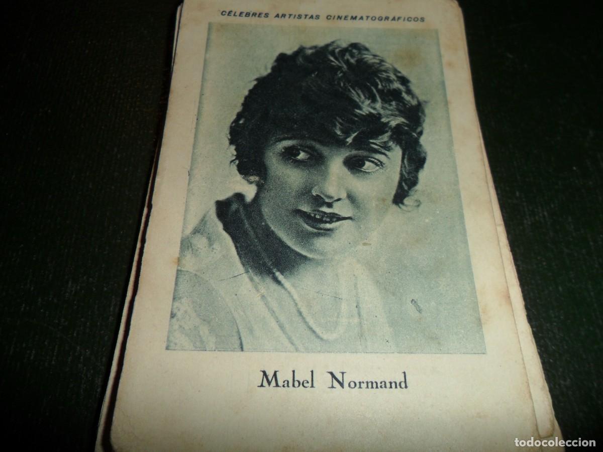 Coleccionismo Cromos antiguos: CHOCOLATE JUNCOSA CELEBRES ARTISTAS CINEMATOGRAFICOS MABEL NORMAND