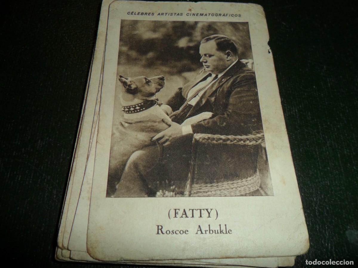 Collectionnisme Cartes &agrave; collectionner anciennes: CHOCOLATE JUNCOSA CELEBRES ARTISTAS CINEMATOGRAFICOS FATTY