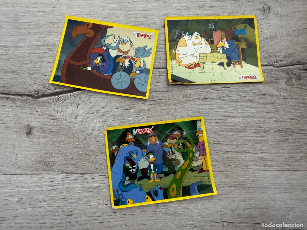 Collezionismo Figurine antiche: 3 cromos Conde Duckula de Bimbo - 1, 4 y 12