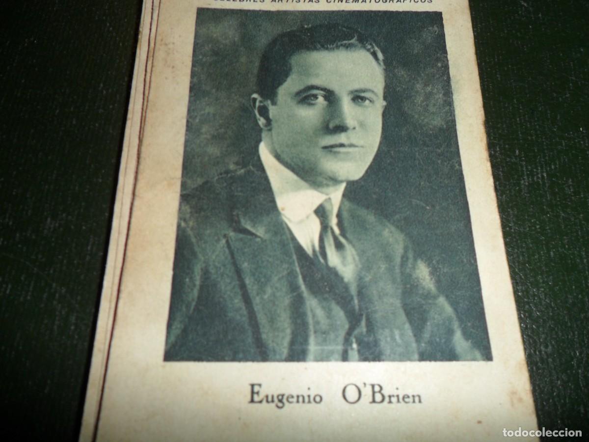 Colecionismo Cromos antigos: CHOCOLATE JUNCOSA CELEBRES ARTISTAS CINEMATOGRAFICOS EUGENIO O&acute;BRIEN