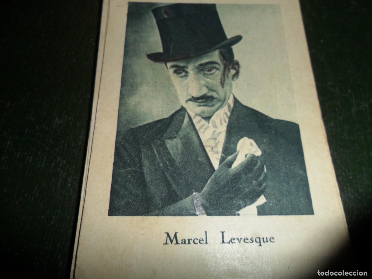 Colecionismo Cromos antigos: CHOCOLATE JUNCOSA CELEBRES ARTISTAS CINEMATOGRAFICOS MARCEL LEVESQUE