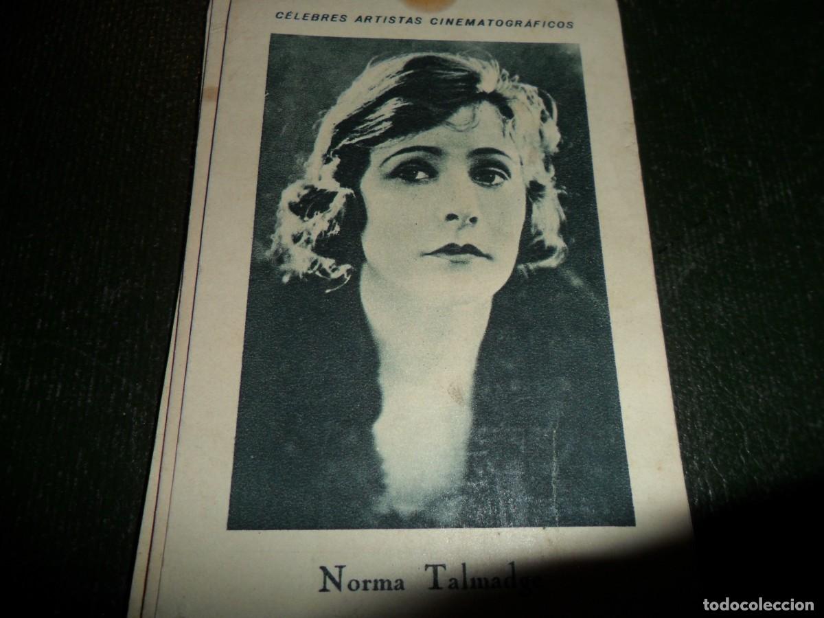 Coleccionismo Cromos antiguos: CHOCOLATE JUNCOSA CELEBRES ARTISTAS CINEMATOGRAFICOS NORMA TALMADGE