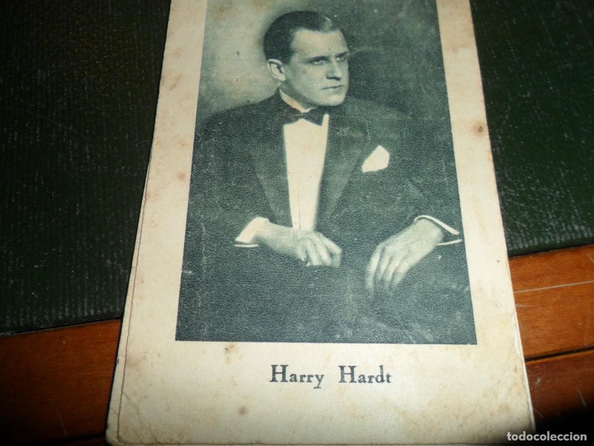 Coleccionismo Cromos antiguos: CHOCOLATE JUNCOSA CELEBRES ARTISTAS CINEMATOGRAFICOS HARRY HARDT