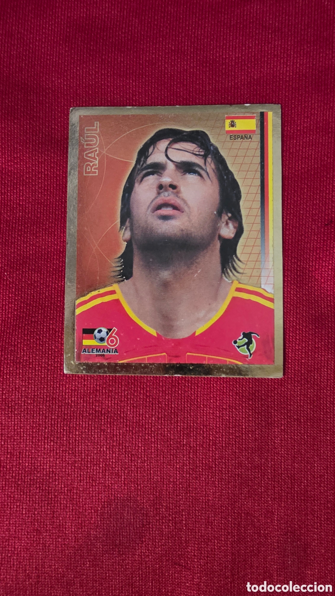 Coleccionismo Cromos antiguos: CROMO RAUL ROOKIE CARD, SELECCI&Oacute;N ESPA&Ntilde;OLA