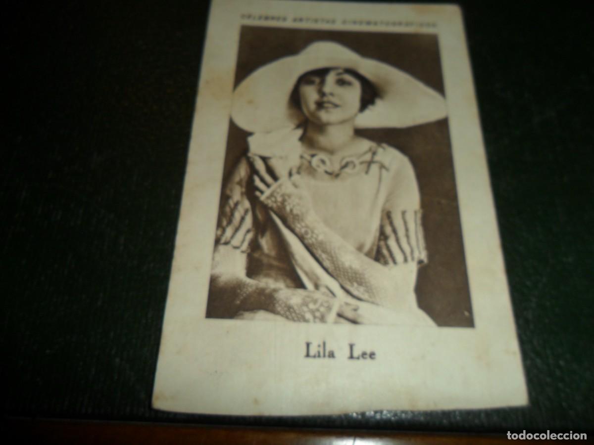 Coleccionismo Cromos antiguos: CHOCOLATE JUNCOSA CELEBRES ARTISTAS CINEMATOGRAFICOS LILA LEE