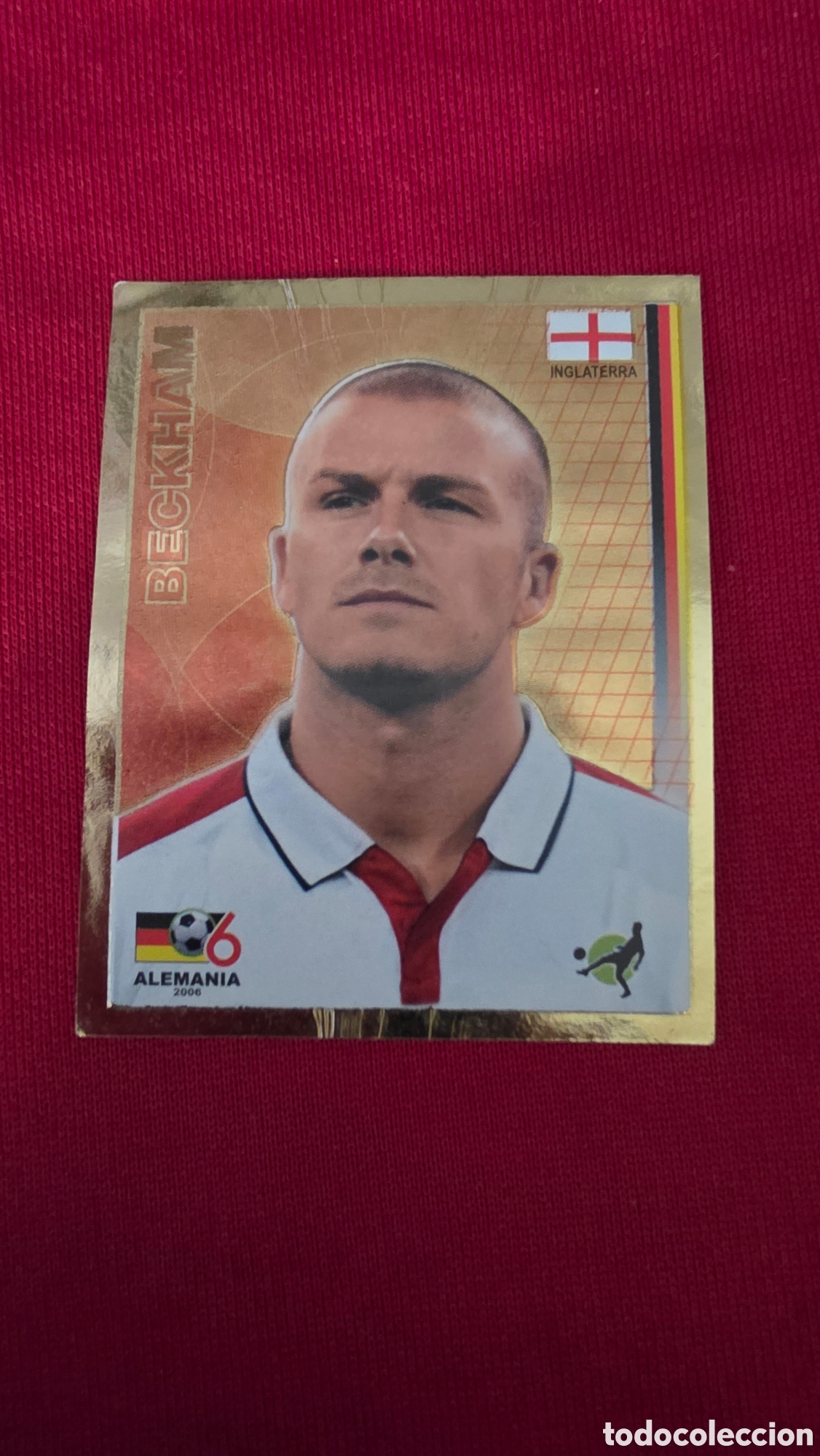 Coleccionismo Cromos antiguos: CROMO BECKHAM ROOKIE CARD (INGLATERRA)