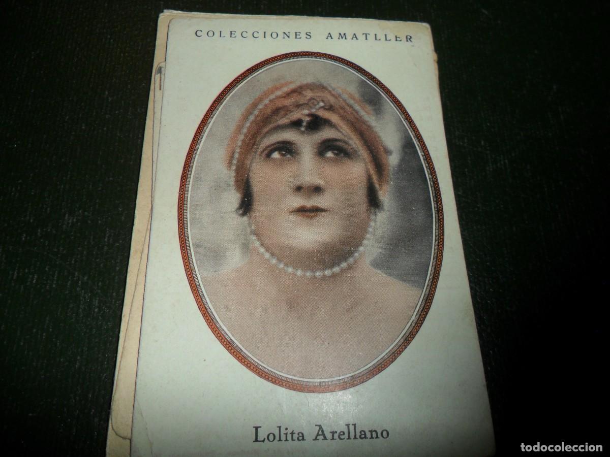 Coleccionismo Cromos antiguos: CHOCOLATE AMATLLER LOLITA ARELLANO