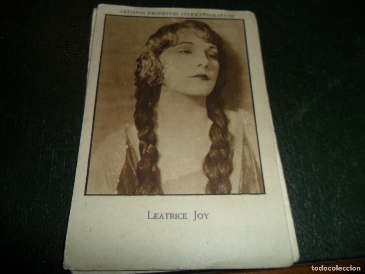 Coleccionismo Cromos antiguos: CHOCOLATE JAIME BOIX ARTISTAS EMINENTES CINEMATOGRAFICOS LEATRICE JOY