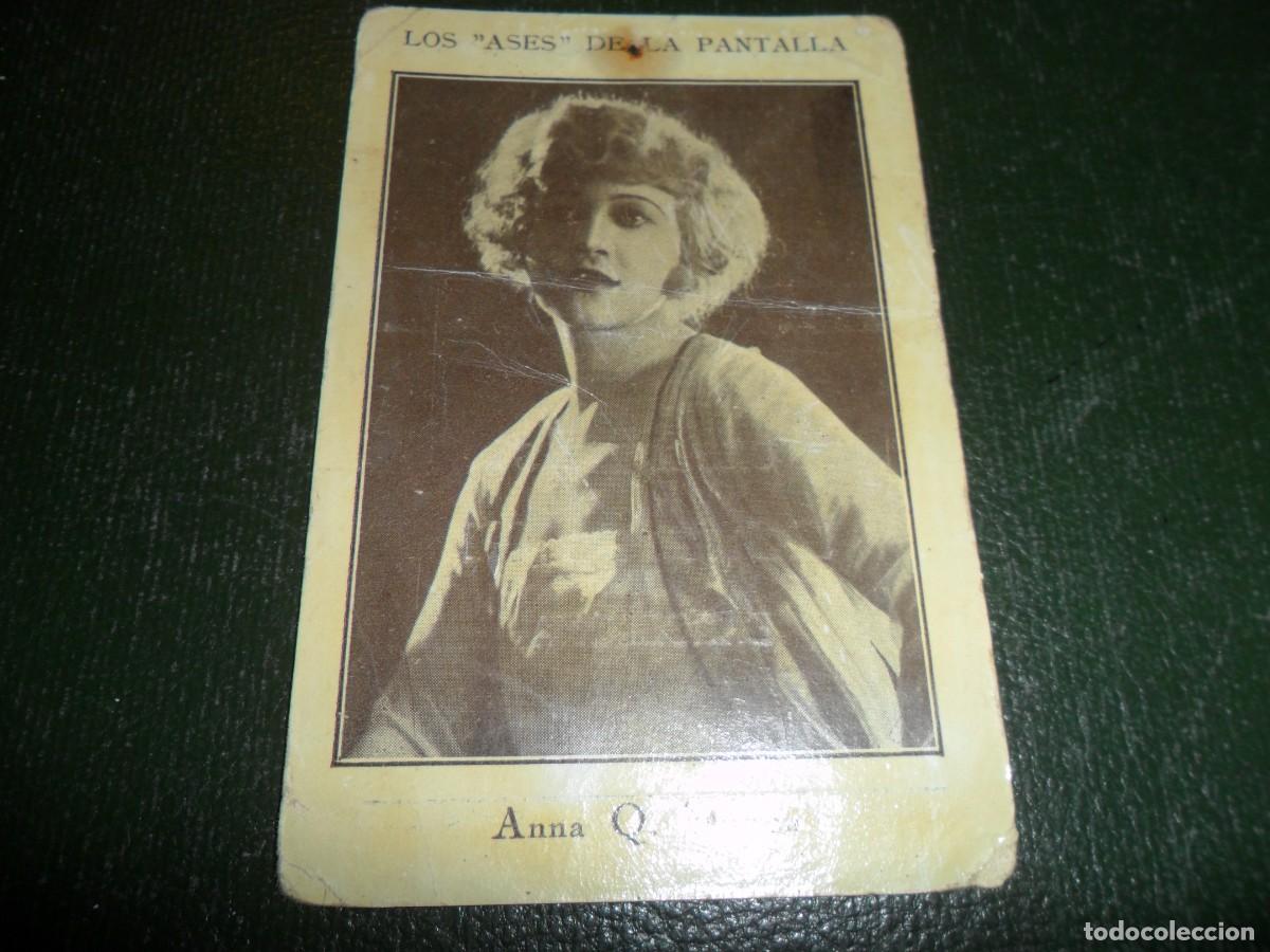 Coleccionismo Cromos antiguos: CHOCOLATES EDUARDO PI LOS ASES DE LA PANTALLA ANNA Q. NILSSON