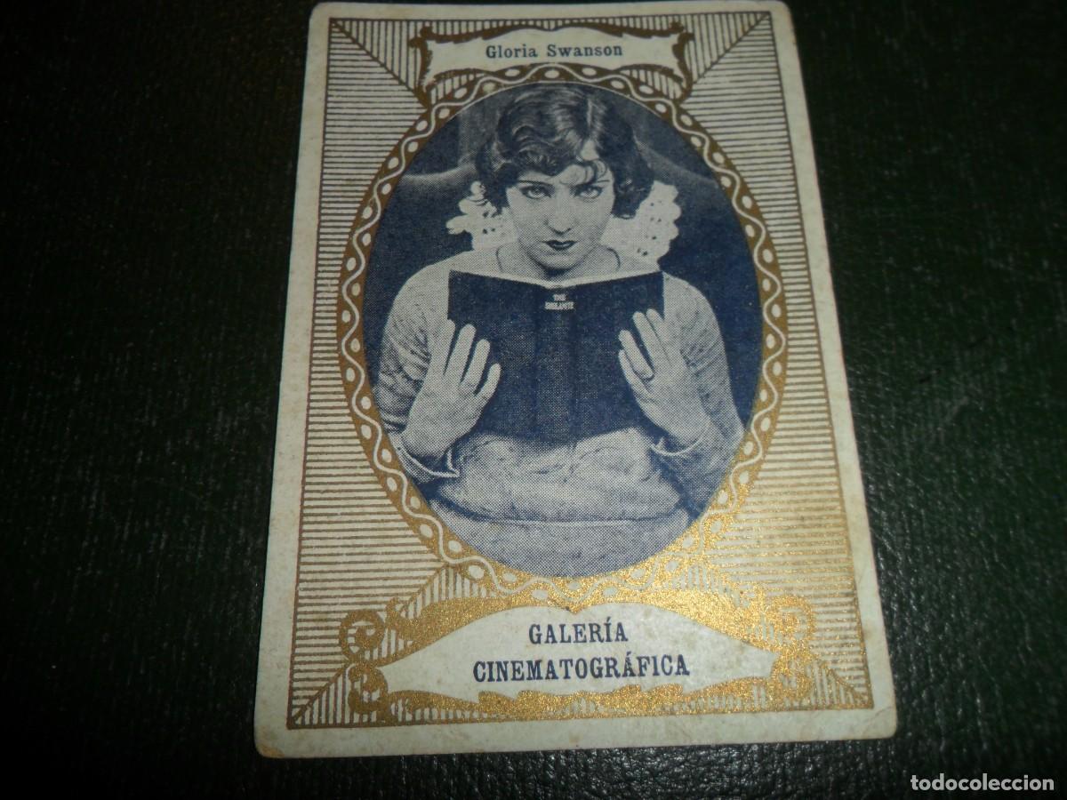 Coleccionismo Cromos antiguos: CHOCOLATES ORTHI GALERIA CINEMATOGRAFICA GLORIA SWANSON