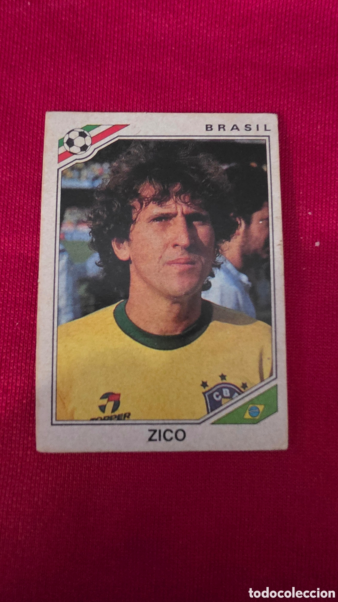 Collezionismo Figurine antiche: CROMO ZICO ROOKIE CARD, MUNDIAL MEXICO 86