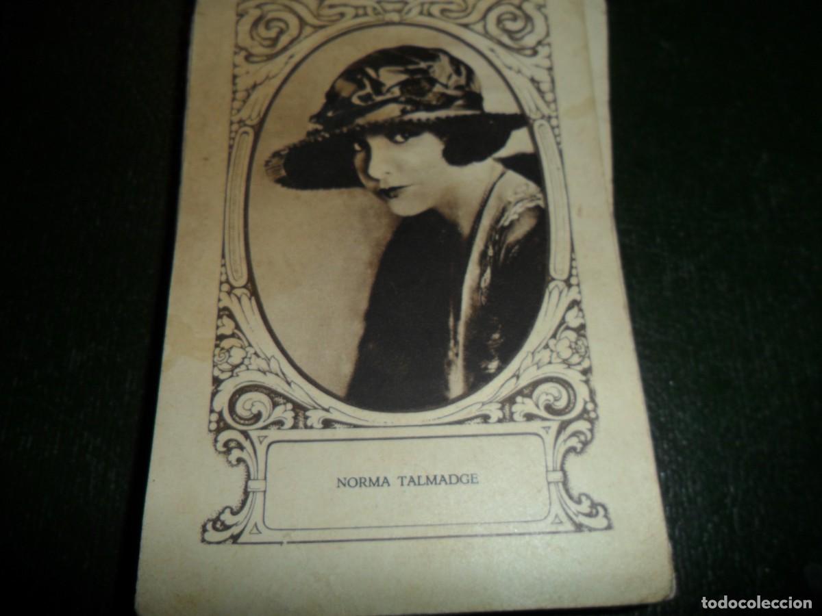 Coleccionismo Cromos antiguos: LECHE CONDENSADA NURIA NORMA TALMADGE