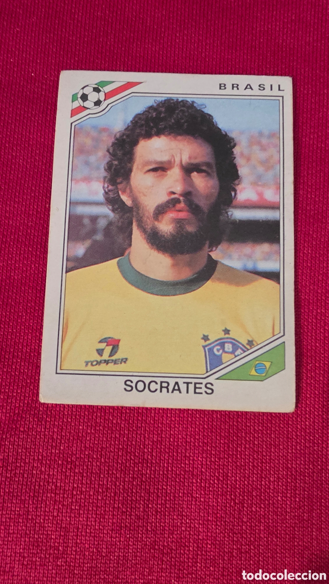 Collezionismo Figurine antiche: CROMO S&Oacute;CRATES ROOKIE CARD ,MUNDIAL MEXICO 86