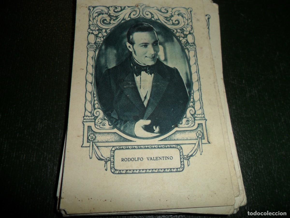 Coleccionismo Cromos antiguos: CHOCOLATES EDUARDO PI RODOLFO VALENTINO