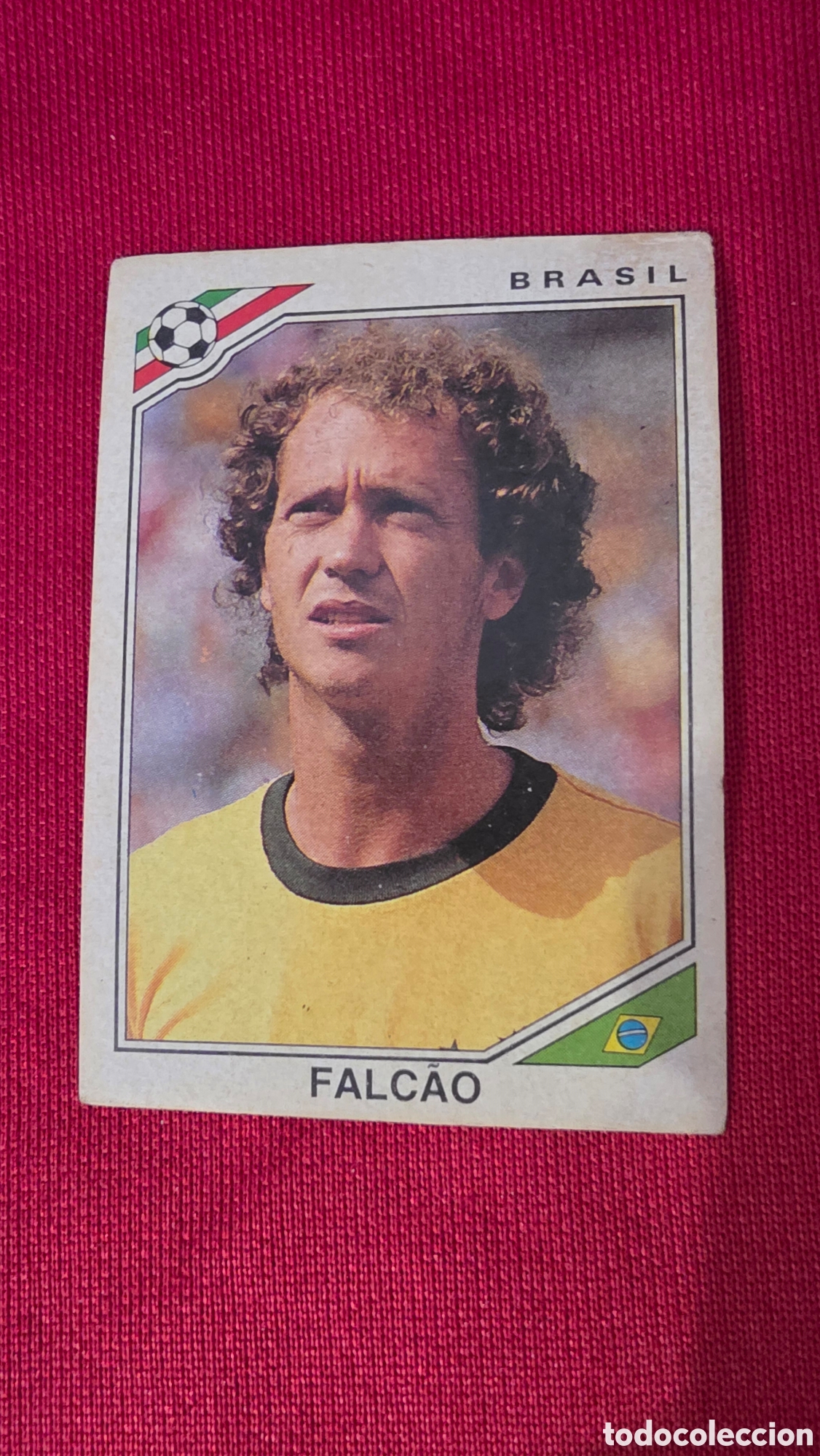 Sammeln alte Sammelbilder: CROMO FALCAO, ROOKIE CARD , MUNDIAL MEXICO 86