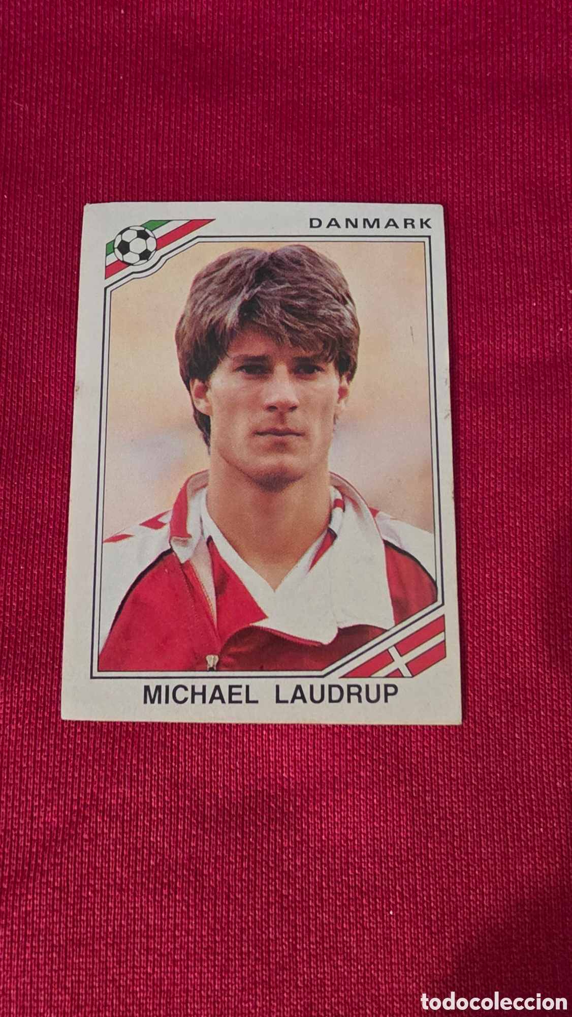 Sammeln alte Sammelbilder: CROMO MICHAEL LAUDRUP, ROOKIE CARD , MUNDIAL MEXICO 86