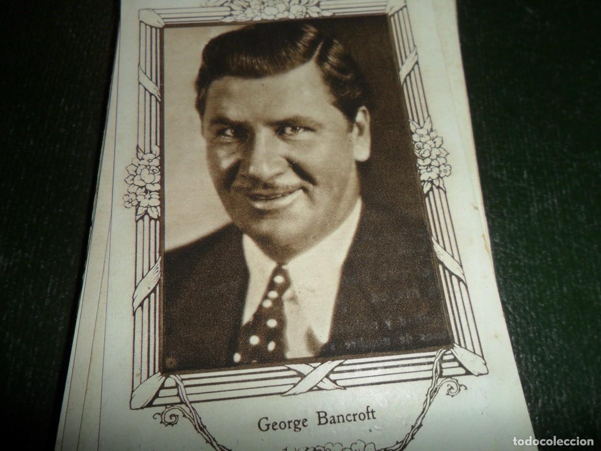 Coleccionismo Cromos antiguos: CHOCOLATES JUNCOSAGEORGE BANCROFT