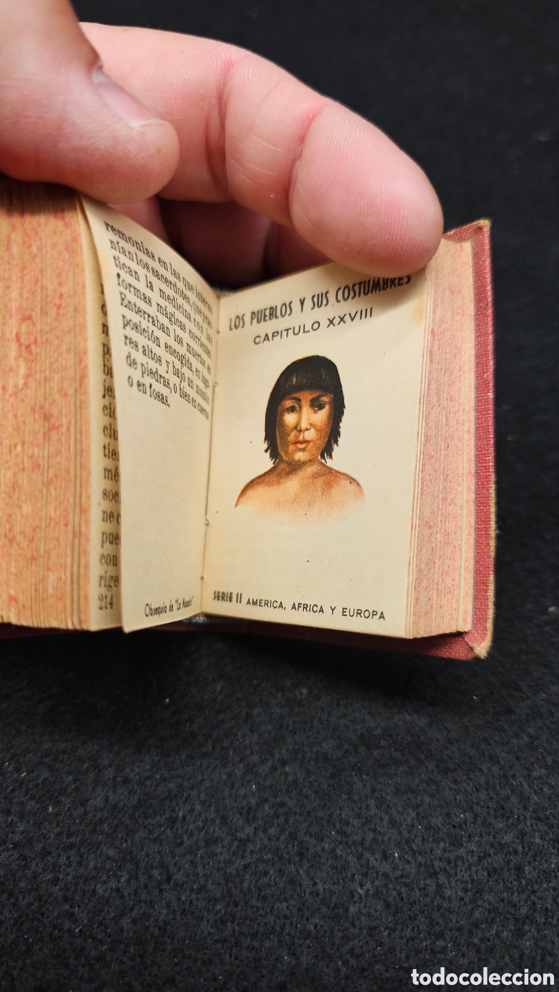 Sammeln alte Sammelbilder: Antiguos cromos de La Mascota LOS PUEBLOS Y SUS COSTUMBRES ( Am&eacute;rica, &Aacute;frica , Europa)