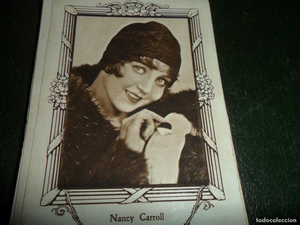 Coleccionismo Cromos antiguos: CHOCOLATES JUNCOSA NANCY CARROLL