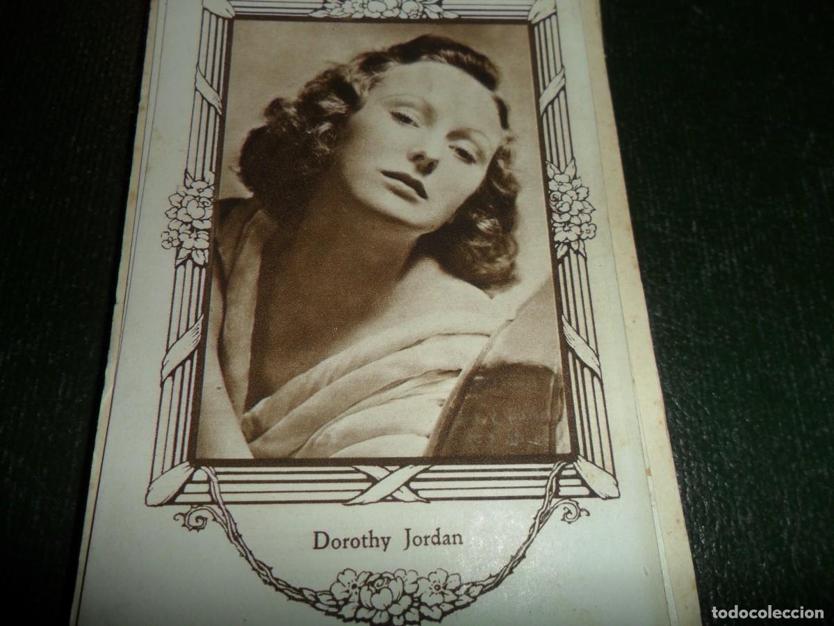Sammeln alte Sammelbilder: CHOCOLATES JUNCOSA DOROTHY JORDAN