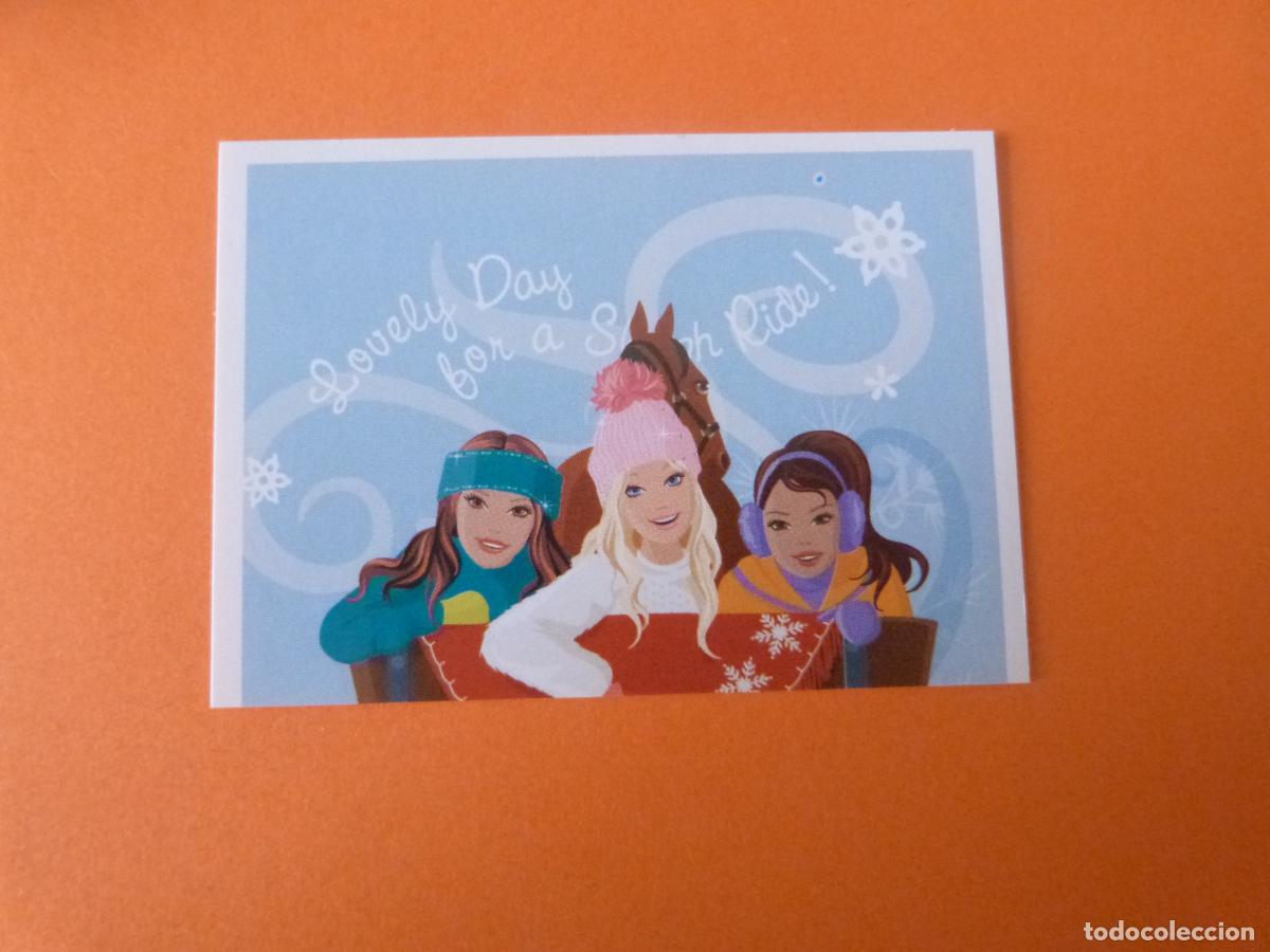 Coleccionismo Cromos antiguos: CROMO BARBIE DULCES MOMENTOS SIN PEGAR N&ordm; 89 A&Ntilde;O 2008 ALBUM BARBIE DULCES MOMENTOS DE PANINI