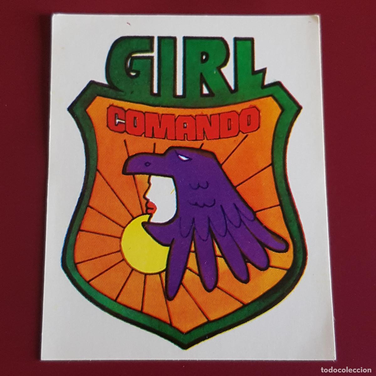 Coleccionismo Cromos antiguos: COMIC ROMO - CARRUSEL DEL COLOR - GIRL COMANDO 91 - NUNCA PEGADO