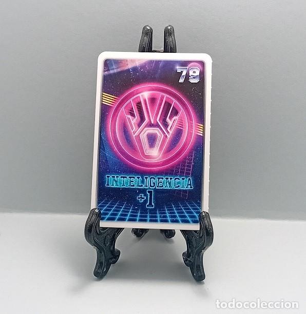 Coleccionismo Cromos antiguos: N&ordm; 79 INTELIGENCIA +1 DESCUBRE TU PODER! MARVEL CROMO CARTA CARD CARREFOUR 2022 SUPER H&Eacute;ROES C&Oacute;MIC